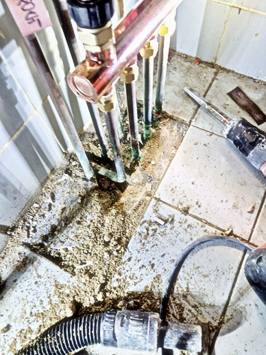 아파트 배관 교체